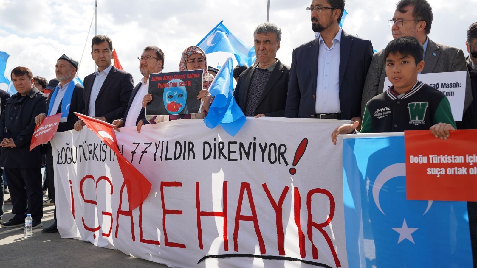 Doğu Türkistan’ın İşgalinin 77. Yılı Sarıyer’de Protesto Edildi